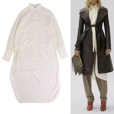 Camicia bianca manica usato  Spedire a Italy