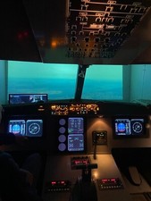 Airbus 320 flugsimulator gebraucht kaufen  Ankum