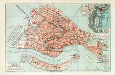 Venedig historischer stadtplan gebraucht kaufen  Göttingen