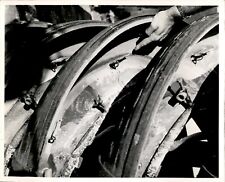 LG931 '68 Foto Original Jeff Carter MÁQUINA DE DRAGAGEM DE AREIA COLHER Operação Barcaça comprar usado  Enviando para Brazil