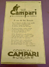 Pubblicità cordial campari usato  Crescentino
