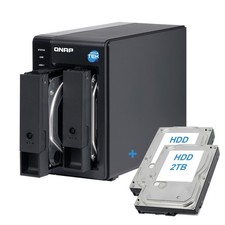 Disco duro Qnap TR-002 Das Storage 2 bahías 4 TB (2x2 TB) ranura Raid doble 3,5 " Usb-C segunda mano  Embacar hacia Mexico