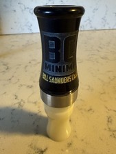 Bill Saunders BC Minima Black and White Goose call - chamada aleutian - frete grátis, usado comprar usado  Enviando para Brazil