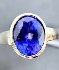 Tansanit 5ct ring gebraucht kaufen  Münster