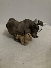 Pottery clay cow for sale  SHANKLIN