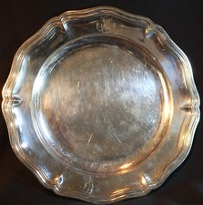 Plat métal argenté d'occasion  Versailles