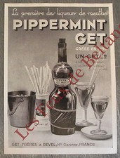 Publicité ancienne pippermint d'occasion  Beaumont-de-Lomagne