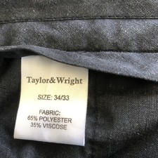 Taylor wright trousers for sale  KING'S LYNN