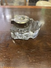 Ancien encrier cristal d'occasion  Paris XIX