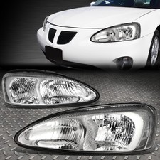 PARA 04-08 PONTIAC GRAND PRIX CARCAÇA CROMADA FARÓIS DE CANTO TRANSPARENTE FARÓIS comprar usado  Enviando para Brazil