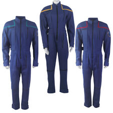 Direito Empresarial Para Macacões da Frota Estelar Listras Vermelho Ouro Azul Cosplay uniformes, usado comprar usado  Enviando para Brazil