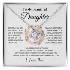 Daughter custom necklace for sale  Westminster