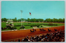 Cartão postal Lexington Trotting Track Red Mile Harness bandeira de corrida Lexington, KY C3 comprar usado  Enviando para Brazil