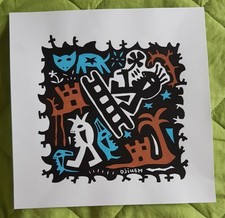 Oeuvre Originale de Djihem Art Brut - "Duplex" - Signée comprar usado  Enviando para Brazil