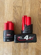 Milwaukee 12v m12b4 for sale  WORCESTER