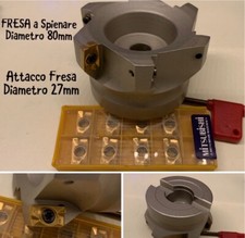 Fresa inserti d.80mm usato  Firenze