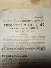 Fonctionnement projecteur lapi d'occasion  Romilly-sur-Seine