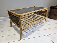 Bamboo rattan coffee for sale  SKIPTON