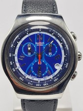 Raro relógio suíço Swatch Irony Sea Pride Turn Blue Chrono XL 47MM comprar usado  Enviando para Brazil