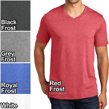 Masculino Conforto Tri Mistura V-pescoço T shirt Camiseta Manga Curta Pp-Xl 2XL, 3XL, 4XL Novo comprar usado  Enviando para Brazil