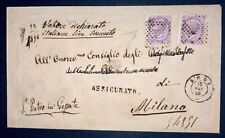 Regno cent 1868 usato  Milano