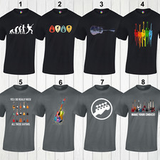 Guitar shirts cool for sale  MANCHESTER