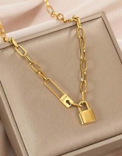 Collier long cadenas d'occasion  Artix