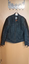 Jeans leder motoradjacke gebraucht kaufen  Basberg, Kerpen, Walsdorf