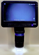 Microscópio eletrônico digital MS2 1000X 720P 5 polegadas tela grande com 8 luzes LED, usado comprar usado  Enviando para Brazil