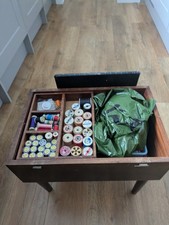 Vintage sewing box for sale  WARE