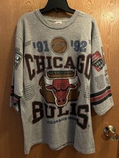 Camisa vintage anos 90 Long Gone Chicago Bulls basquete 1992 NBA Finals Champions G comprar usado  Enviando para Brazil