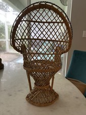 Vintage wicker peacock for sale  Tampa