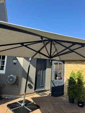 Cantilever parasol deluxe for sale  CAMBRIDGE