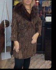 Brown mink collar for sale  Ashland
