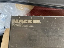 Mackie cr1604 vlz for sale  WATFORD