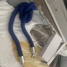 Barrier rope blue for sale  LONDON
