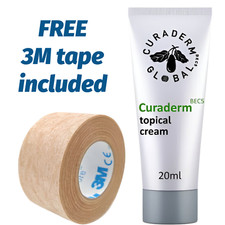 Curaderm Bec5 20 Creme + Fita Micropore Grátis + Frete Grátis dentro dos EUA comprar usado  Enviando para Brazil