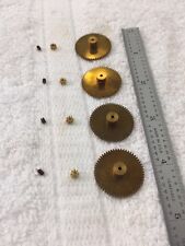 CONJUNTO DE ENGRENAGENS ESPORÃO COMBINANDO LATÃO SÓLIDO 8-57 DENTES PROPORÇÃO 7,125 PARA CAIXA DE REDUÇÃO! comprar usado  Enviando para Brazil