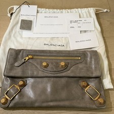 Bolsa de mão Balenciaga envelope gigante couro seixo autêntica usada comprar usado Bolsa de mão Balenciaga envelope gigante couro seixo autêntica usada comprar usado  Enviando para Brazil