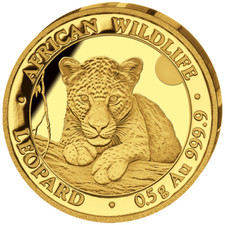 Goldmünze leopard african gebraucht kaufen  Erftstadt