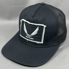 Boné Dean Guitars Snapback RKD Co música preta remendo caminhoneiro angustiado masculino comprar usado  Enviando para Brazil