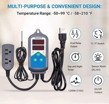 Inkbird thermostats itc for sale  Cedar Rapids
