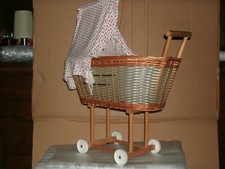 Puppenwagen gebraucht korbgefl gebraucht kaufen  Ohrdruf