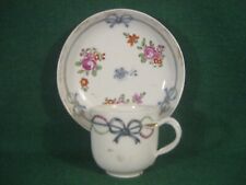 C1785 Viena 18thc xícara e pires laços azuis fita porcelana alemã antiga 18thc comprar usado  Enviando para Brazil
