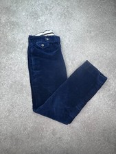Pantalon velours bleu d'occasion  Erstein