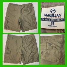 Bermuda masculina cáqui repelente de água Magalhães barco de pesca 39x10 tamanho 38 bolsos em excelente estado usado comprar usado  Enviando para Brazil