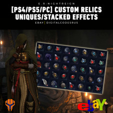 [PS4/PS5/PC] ER NIGHTREIGN Custom Relic Builder/FREE Max Murk comprar usado  Enviando para Brazil