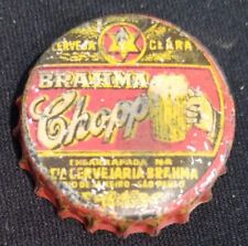 TAMPA DE GARRAFA CERVEJA BRAHMA CHOPP "CLARA", ANOS 50, SELANTE DE ROLHA comprar usado  Brasil 