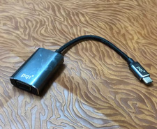 Adaptador Pqi USB-C para VGA porta Thunderbolt para cabeça conversor VGA fêmea 15 pinos comprar usado  Enviando para Brazil