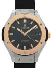 HUBLOT Classic Fusion Titanium King Gold 565.NO.1480.RX Boys #T140 comprar usado  Enviando para Brazil